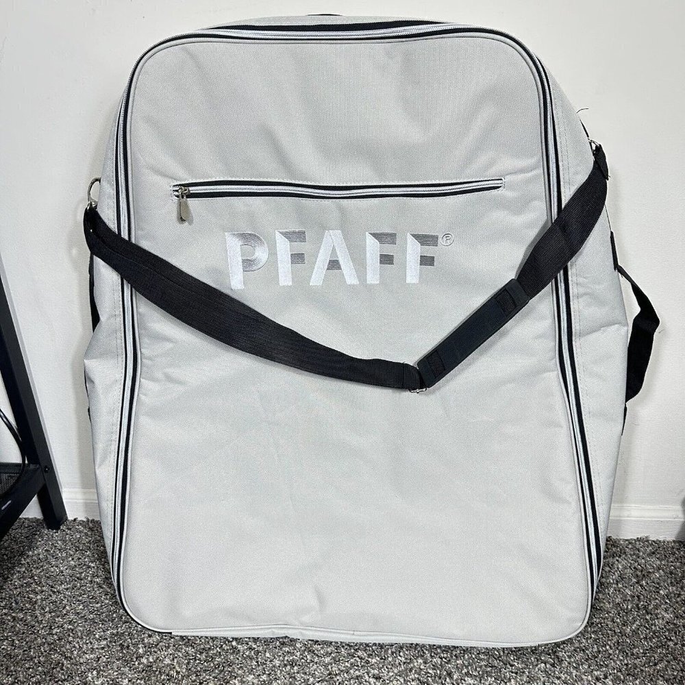 PFAFF Sewing Machine LARGE Carrier BAG Gray Straps